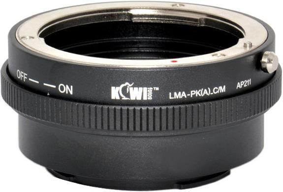Kiwi Lens Mount Adapter (Pentax K(A) naar Canon M)