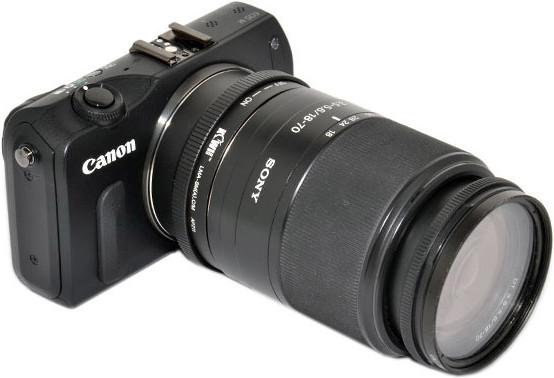 Produktbild Kiwi Lens Mount Adapter (Sony Alpha naar Canon M)