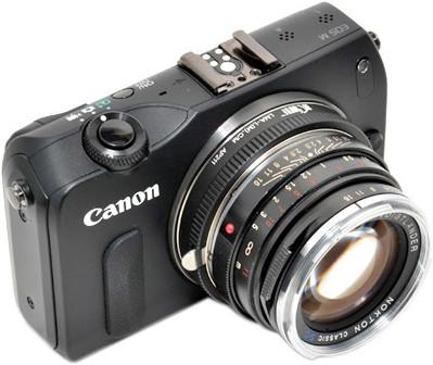 Actual product image Kiwi Lens Mount Adapter (Leica M naar Canon M)