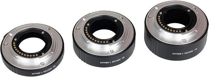 Produktbild Caruba Extension Tube Set Nikon 1 Serie Aluminium (Makro-Zwischenring, Nikon 1)