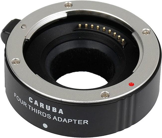 Actual product image Caruba Mount Adapter Olympus Micro 4/3 4/3 Chrome