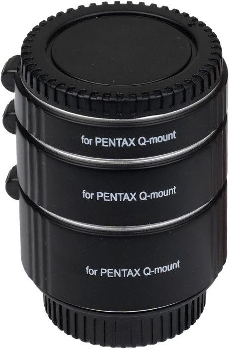 Produktbild Caruba Extension Tube Set Pentax Q Aluminium (Makro-Zwischenring, Pentax Q)