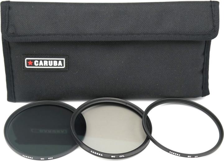 Produktbild Caruba UV + CPL + ND8 Filter Set 52mm (52 mm, UV-Filter)