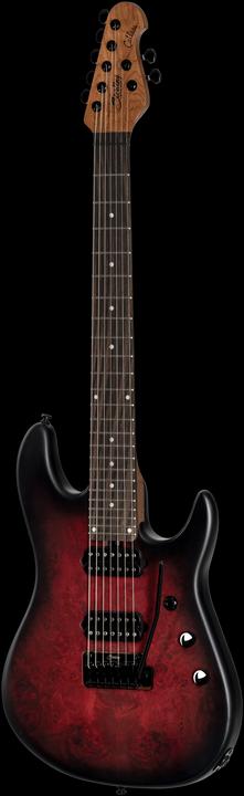 Produktbild E-Gitarre, Richardson7, Poplar Burl, Dark Scarlet Burst Satin, Tasche (E-Gitarre)