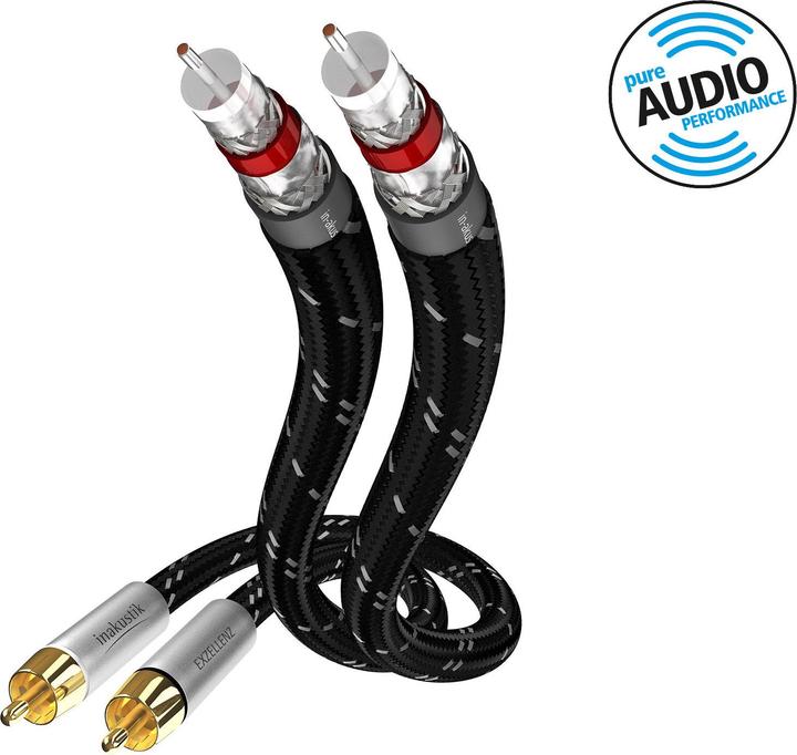 Actual product image Inakustik Excellence stereo (0.75 m, Cinch)