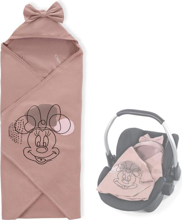 Actual product image Hauck Snuggle N Dream Minnie Mouse Rose (80 x 80 cm)