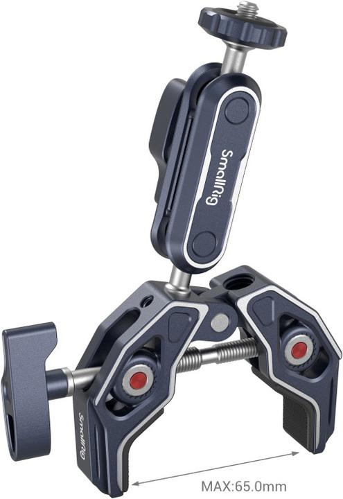 SmallRig Crab-Shaped Clamp with Ballhead Magic Arm 3757 (Stand clamp)