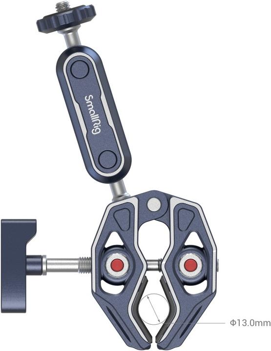 Actual product image SmallRig Crab-Shaped Clamp with Ballhead Magic Arm 3757 (Stand clamp)