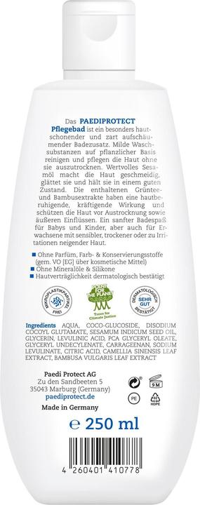 Actual product image Paediprotect Pflegebad 250ml
