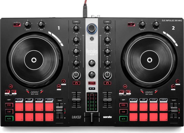 Actual product image Hercules Mixer control DJ Essentials Kit retail