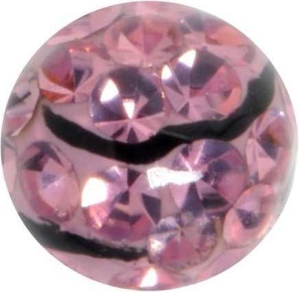 Actual product image Bijouteria Piercingball (Surgical steel 316L, Epoxy resin, Crystal)