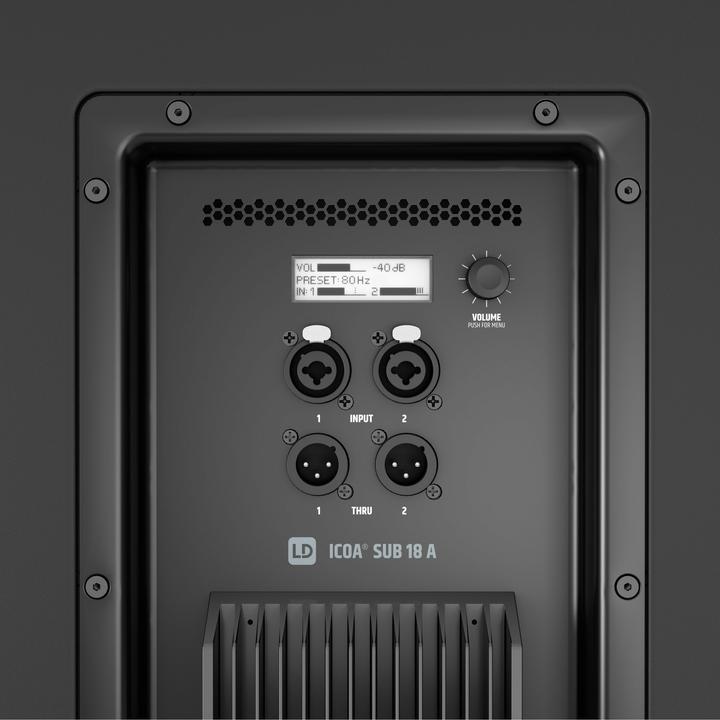 Actual product image LD Systems ICOA SUB 18 A Active 18" (Passive)