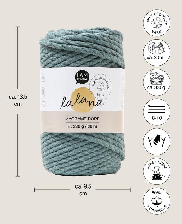 Produktbild Lalana Macrame Rope (30 m)