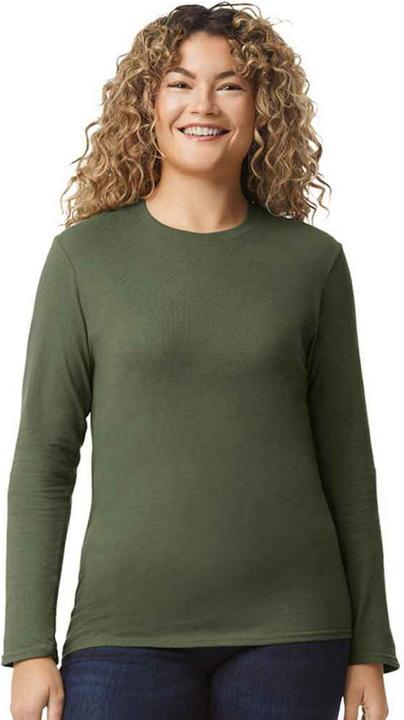 Immagine prodotto Gildan Softstyle Maglietta Semplice Manica Lunga Adulto Unisex (L)