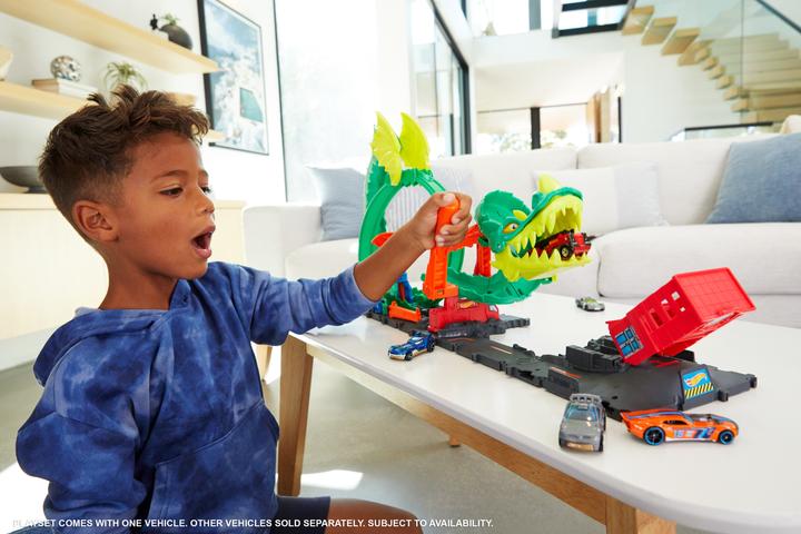 Immagine prodotto Hot Wheels Scontro a fuoco di Dragon Drive
