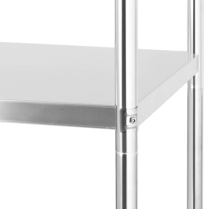 Actual product image Royal Catering Metal Shelving Unit - 100 x 40 x 180 cm - - 200 kg