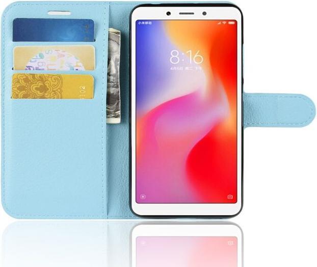 Produktbild MU Classic Litchi Leder Bookcover Series (Xiaomi Redmi 6A)