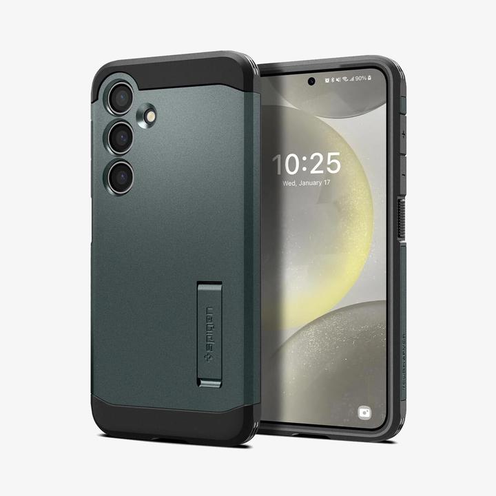 Produktbild Spigen Tough Armor Sam S24 S921 zielony/abyss green ACS07357 (Samsung Galaxy S24)