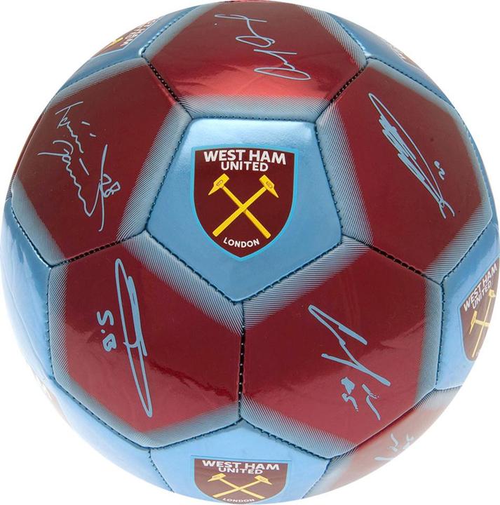 West Ham United FC #COYI Unterschrift Fussball (5)