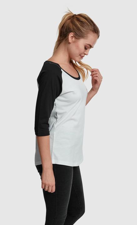 Actual product image Merchcode Ladies Brandalised - Banksy's Graffiti Balloons Raglan Tee (S)