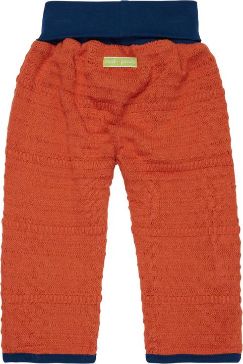 Actual product image loud + proud Reversible Trousers Knit Cinnamon (74)