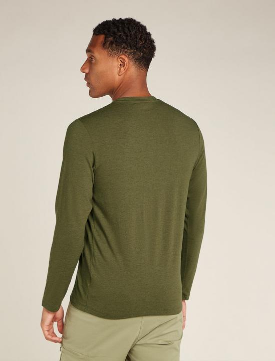 Immagine prodotto Icebreaker Uomo Merino Blend Central Classic LS Tee Haute Route (XL)