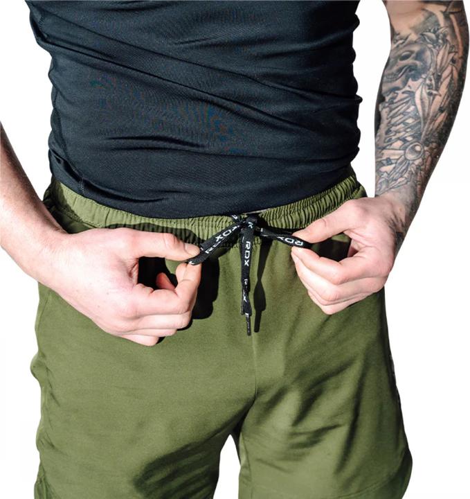 Actual product image Rdx MMA Shorts T16 Army Green/Black-S (S)