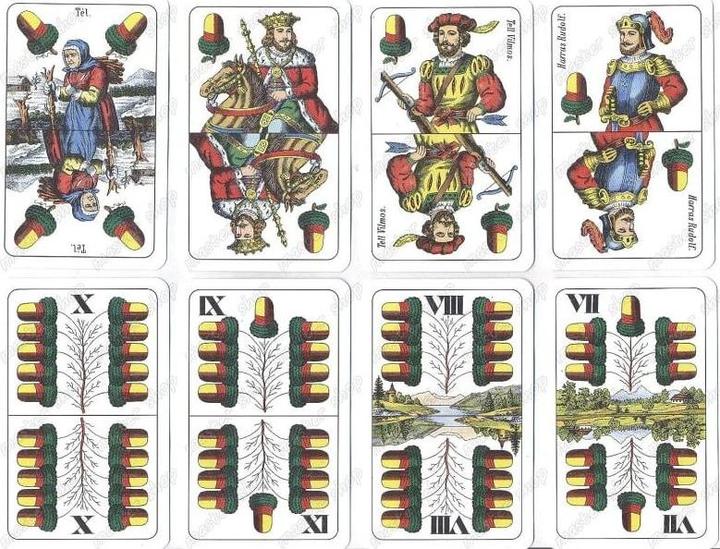 Image du produit Piatnik Cartes hongroises (Allemand)