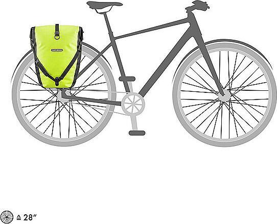 Actual product image Ortlieb Back-Roller High-Vis.,QL2.1,n.yel.-ref.b. (20 l, Luggage carrier bag)
