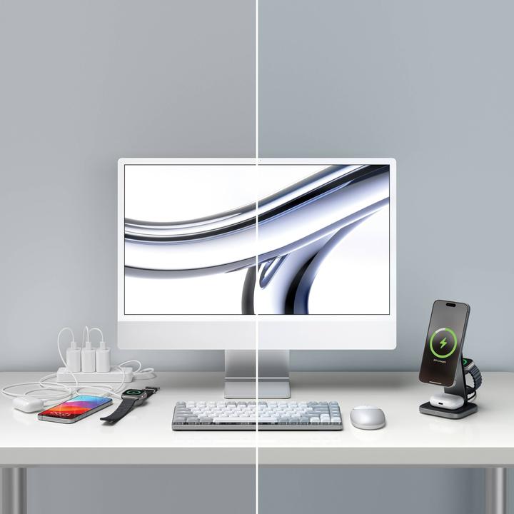 Image du produit Satechi Stand mobile 3 en 1 (15 W)