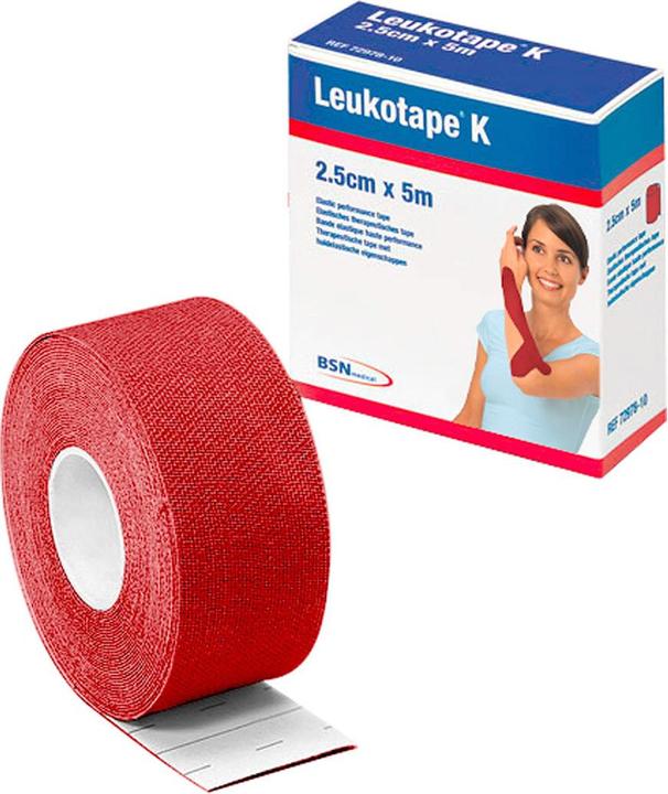 Produktbild BSN K Pflasterband rot (5 m)