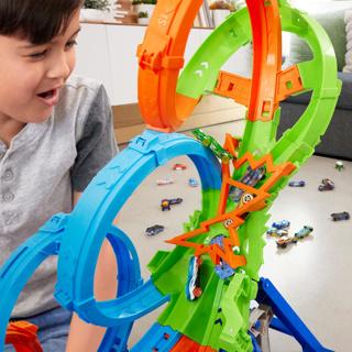 Image du produit Hot Wheels Action 4 Loopings Crash danger