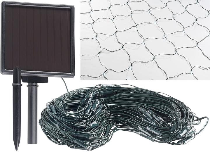Image du produit Lunartec Filet lumineux solaire à LED (2 m)
