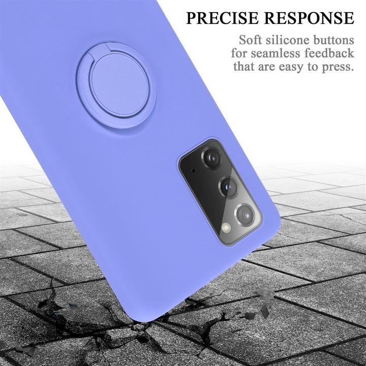 Image du produit Cadorabo TPU Liquid Ring Silicone Case Cover (Samsung Galaxy Note 20)