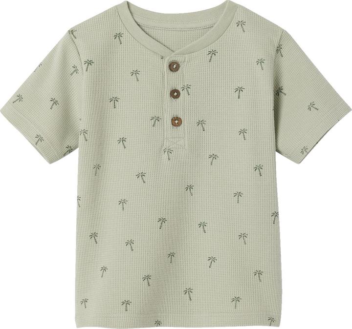 Immagine prodotto Vertbaudet Bio-Kollektion: Baby T-Shirt aus Waffelpikee mit Palmen (74)