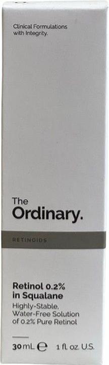 Actual product image The Ordinary Retinol 0.2% In Squalane (30 ml)