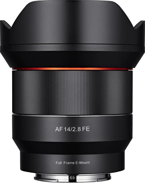 AF 14mm F2.8, Sony E-Mount (Sony E, Plein format, APS-C / DX)