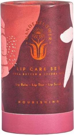 Actual product image Wanderflower Lip Care Kit