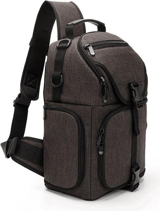 Actual product image JTI Shoulder rucksack for camera and equipment - grey (Camera shoulder bag)