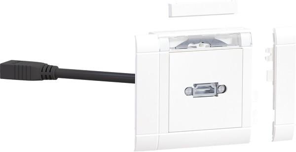 Image du produit Hager TEH GMSET019016 Kit de connexion HDMI avant vw (Bornier)