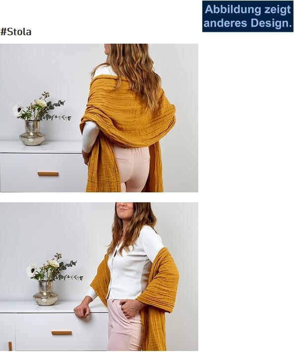 Actual product image Lässig Muslin nursing scarf