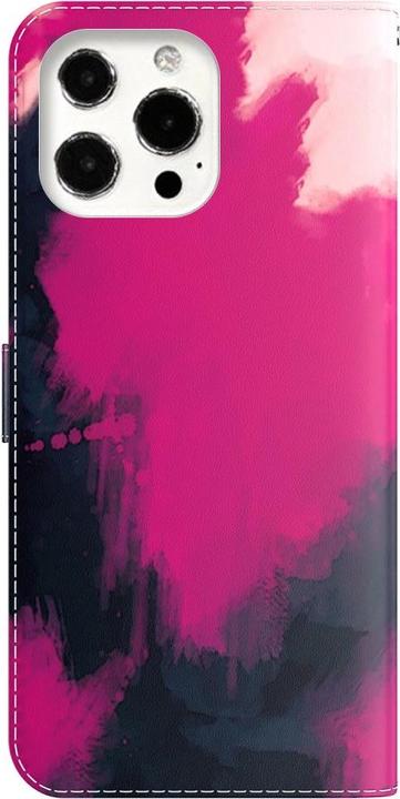 Produktbild Art iPhone 13 Pro Buch Etui Tasche mit Kartenfach Pink (Apple iPhone 13 Pro)