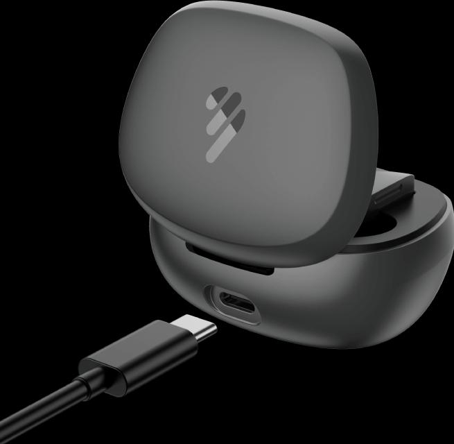 Actual product image Edifier TWS NeoBuds Planar ANC Headphones (black) (ANC, Wireless)