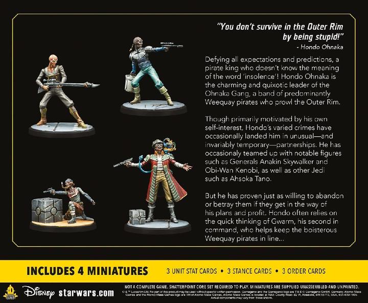 Produktbild Atomic Mass Games AMGD1025 - Star Wars: Shatterpoint - Thats Good Business Squad Pack (Squad-Pack Ein gute (Deutsch)