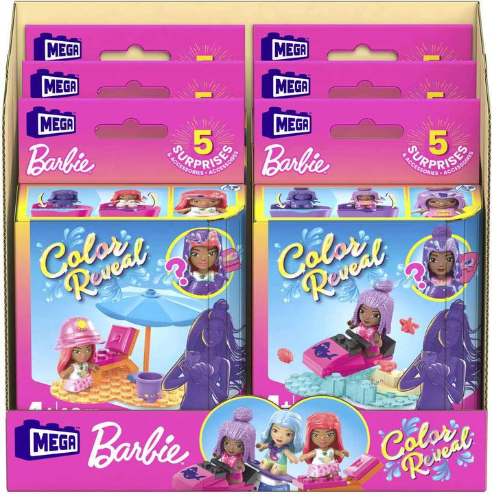 Produktbild Mega Construx Barbie - Bauset Farbe enthüllen