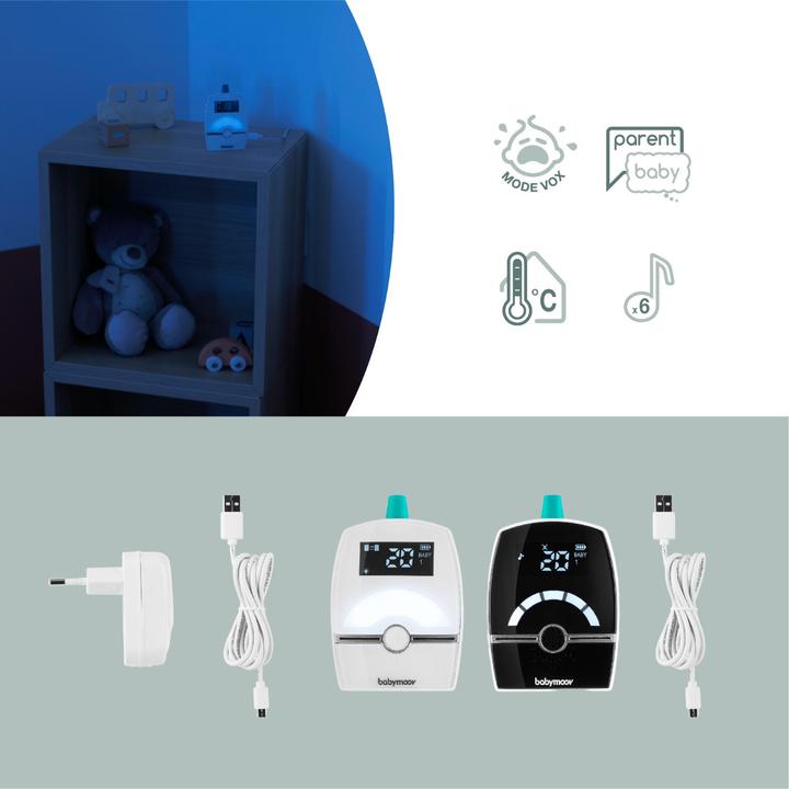 Immagine prodotto Babymoov Premium Care 2019 (Audio del baby monitor, 1400 m)