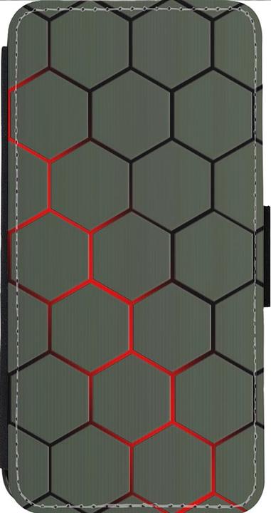 Image du produit PhoneLook Coque Wallet noir Geometric Line red (Apple iPhone 13 Pro Max)