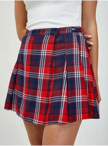 Immagine prodotto Tommy Hilfiger Tjw Minigonna da donna a quadri e a pieghe (XS)