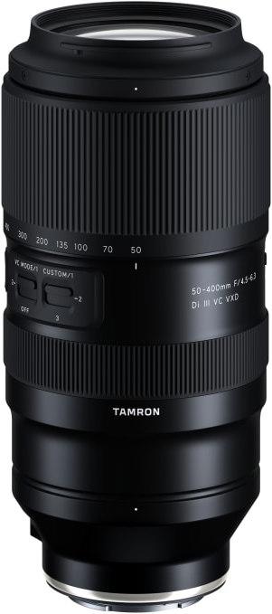 Immagine prodotto Tamron AF 50-400mm F/4.5-6.3 Di III VC VXD (Sony E, APS-C / DX, Full-frame)