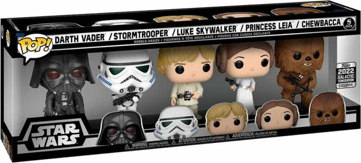 Image du produit Funko Pop Pop! Lot de 5 figurines exclusives Star Wars